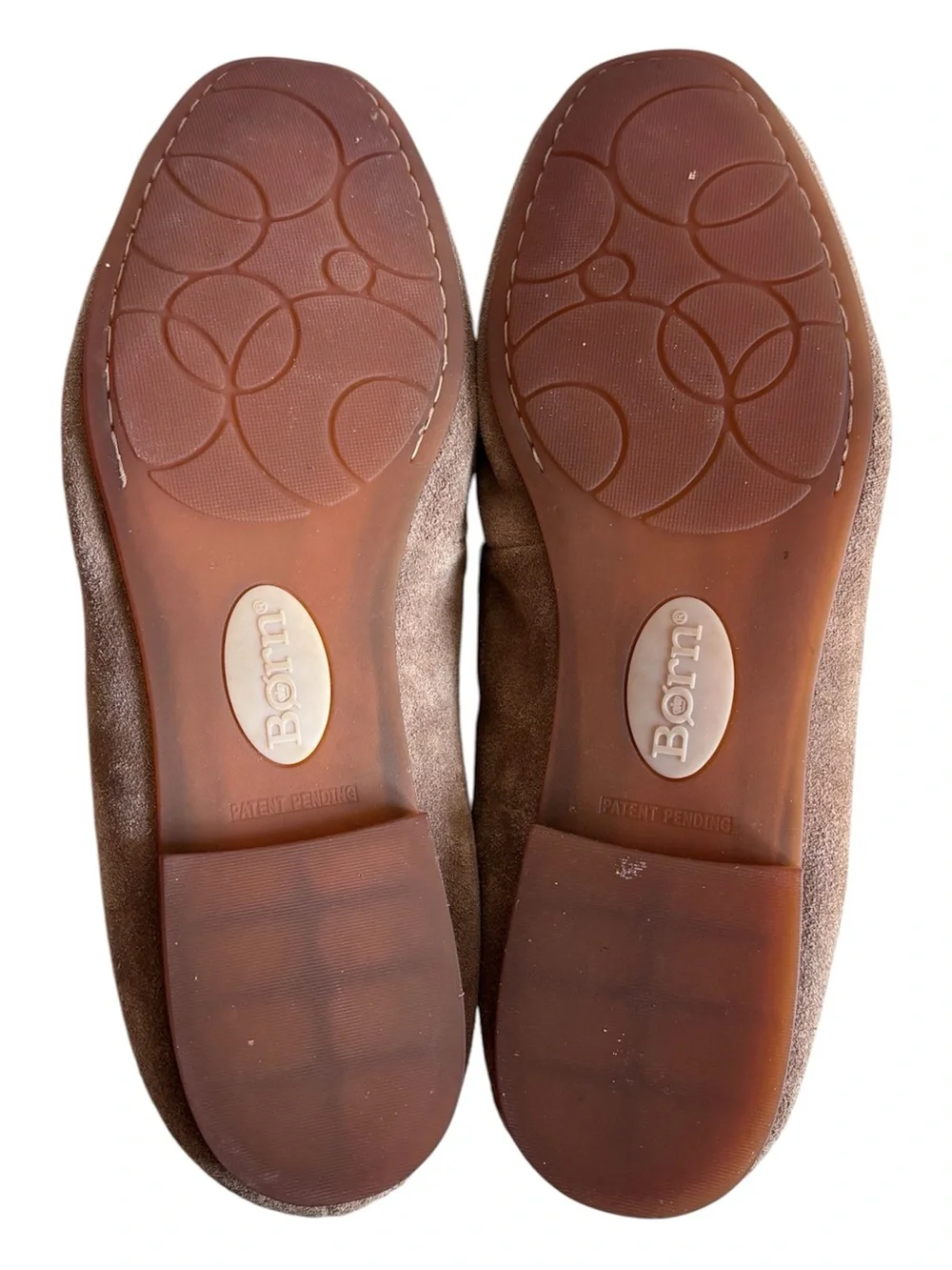 Born KHELD24 LEYLA Tan Taupe Soft Suede Horsebit Leather Loafers Women’s size 11